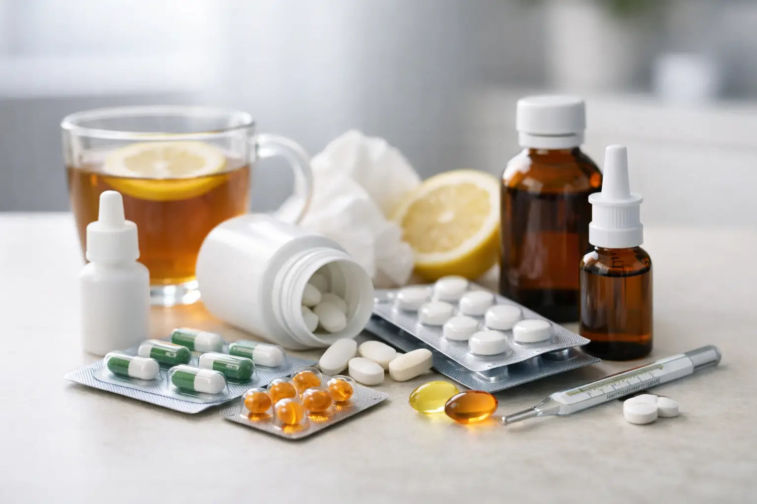 Medicamentos sem receita para gripe