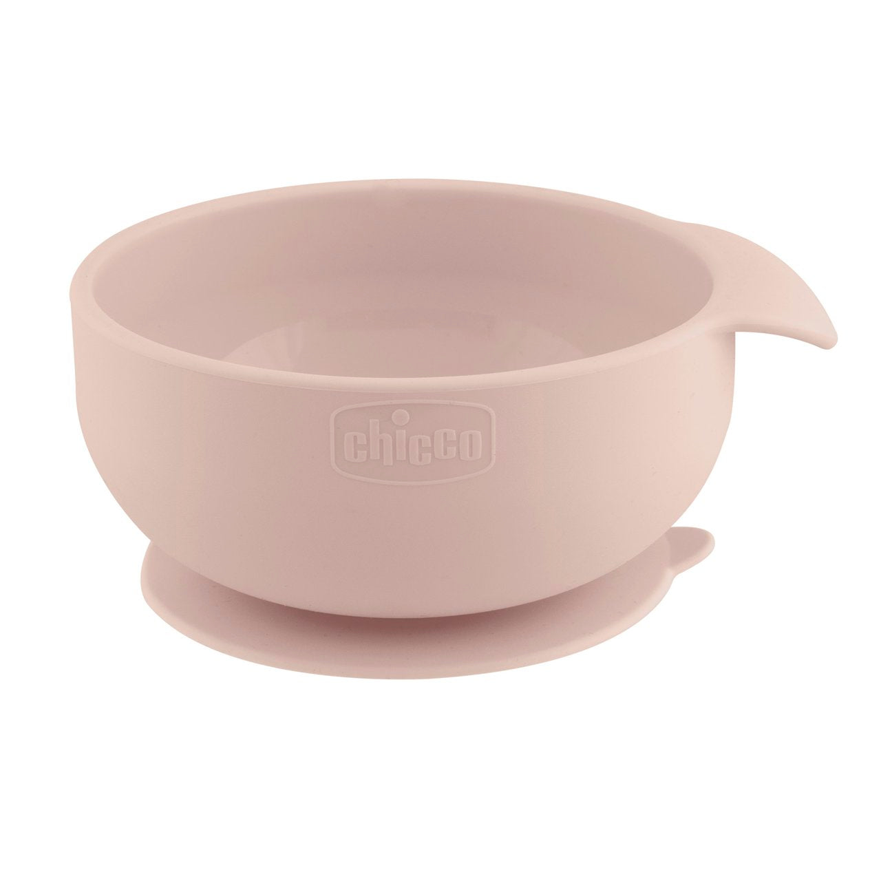 Chicco Tigela Silicone com Ventosa Rosa 6M+