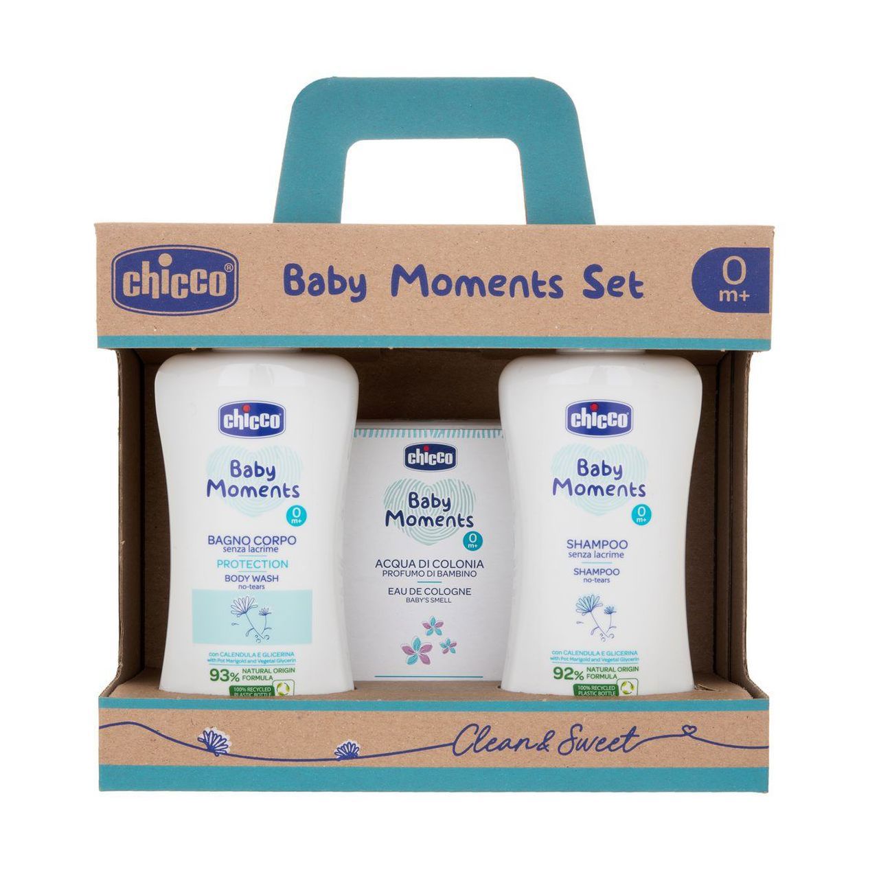 Chicco Baby Moments Clean&Sweet Set - Farmácia Garcia