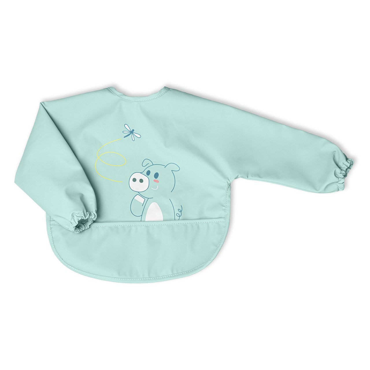 Chicco Babete Tecido com Mangas Teal 6M+