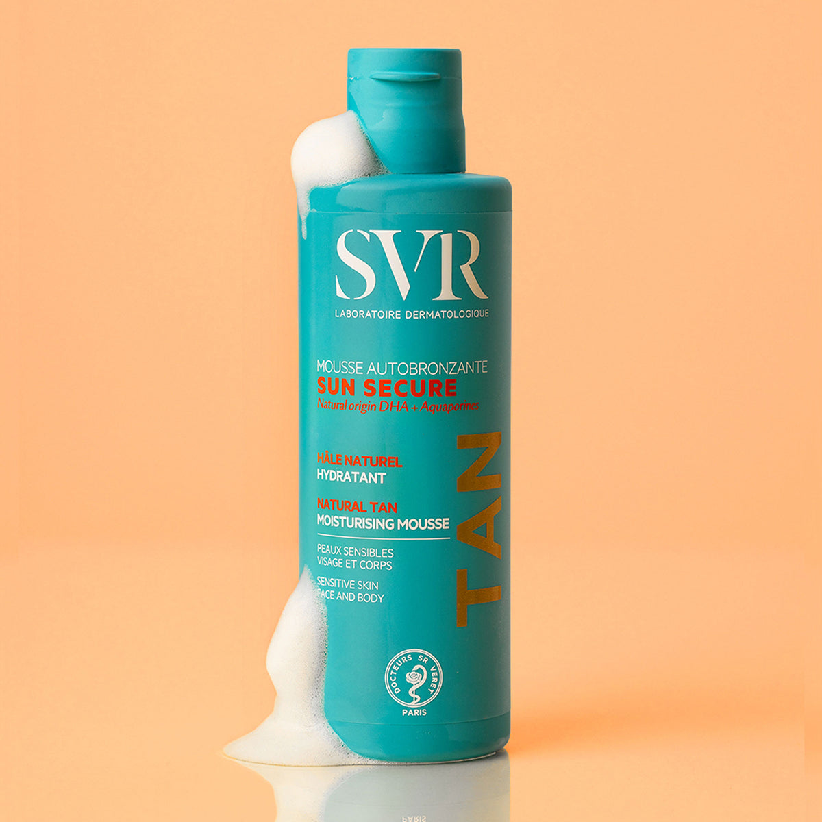 SVR Sun Secure Mousse Autobronzeadora 150ml - Farmácia Garcia