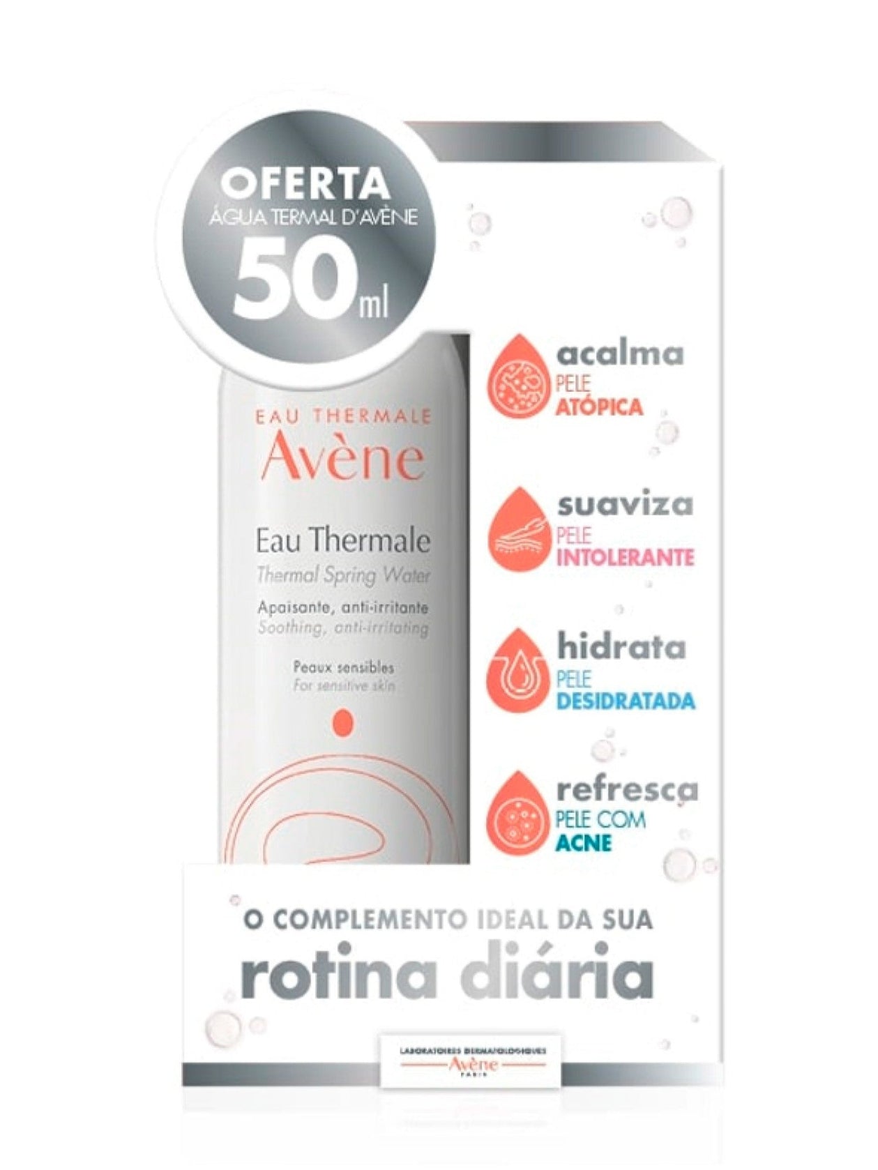 Avène Agua Termal 150ml + Oferta Agua Termal 50ml - Farmácia Garcia