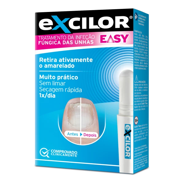 Excilor Easy Caneta Fungica Unhas 4ml - Farmácia Garcia