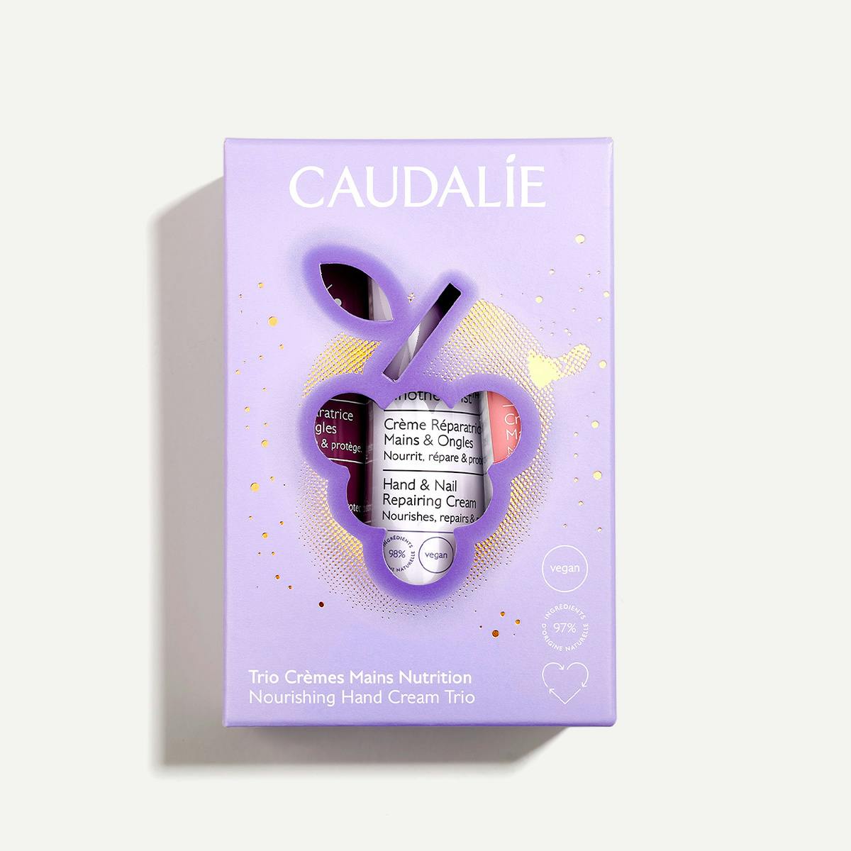 Caudalie Coffret Trio Cremes de Mãos Nutrição - Farmácia Garcia