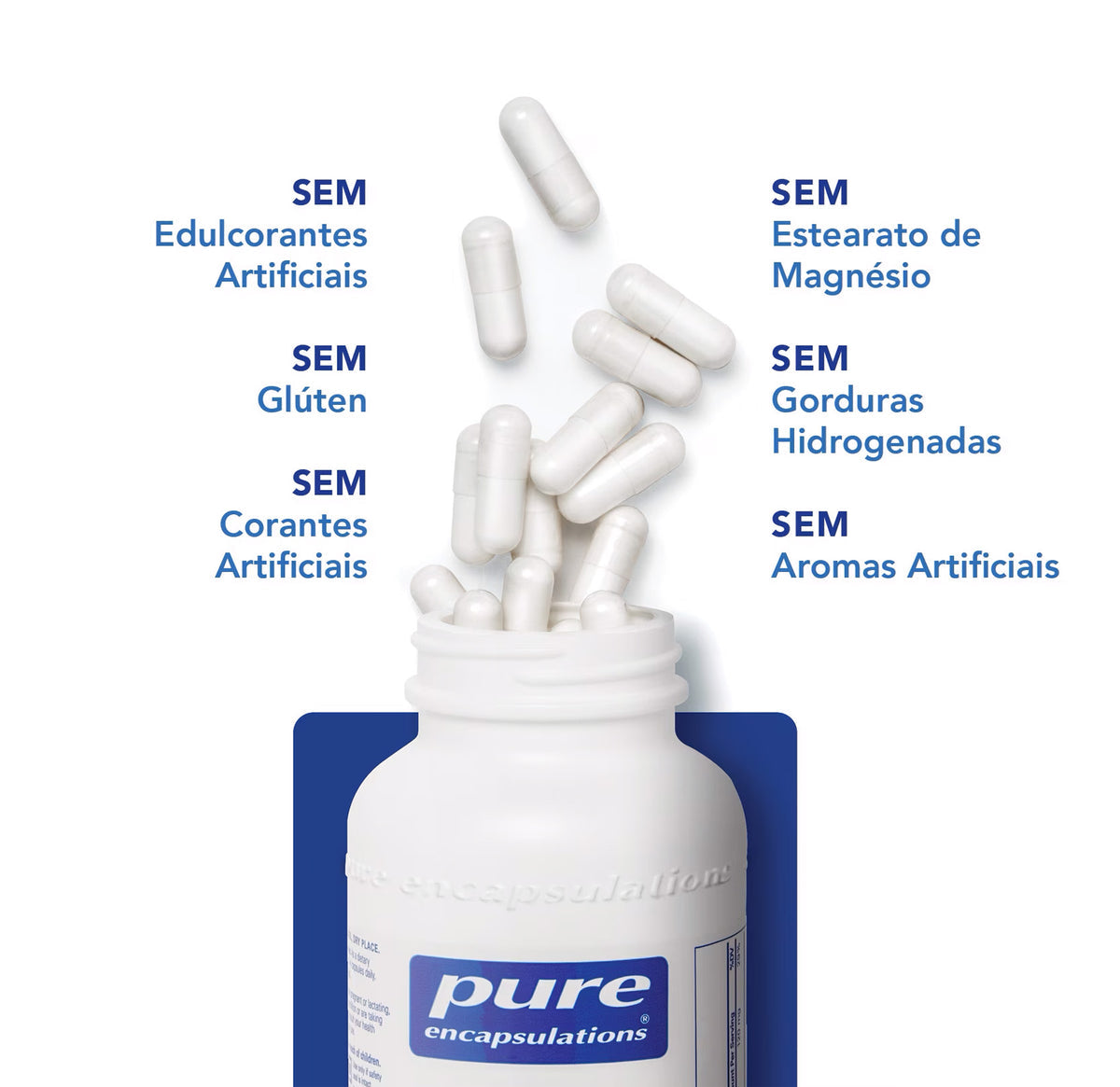 Pure Encapsulations Folato 400 90 Cápsulas - Farmácia Garcia