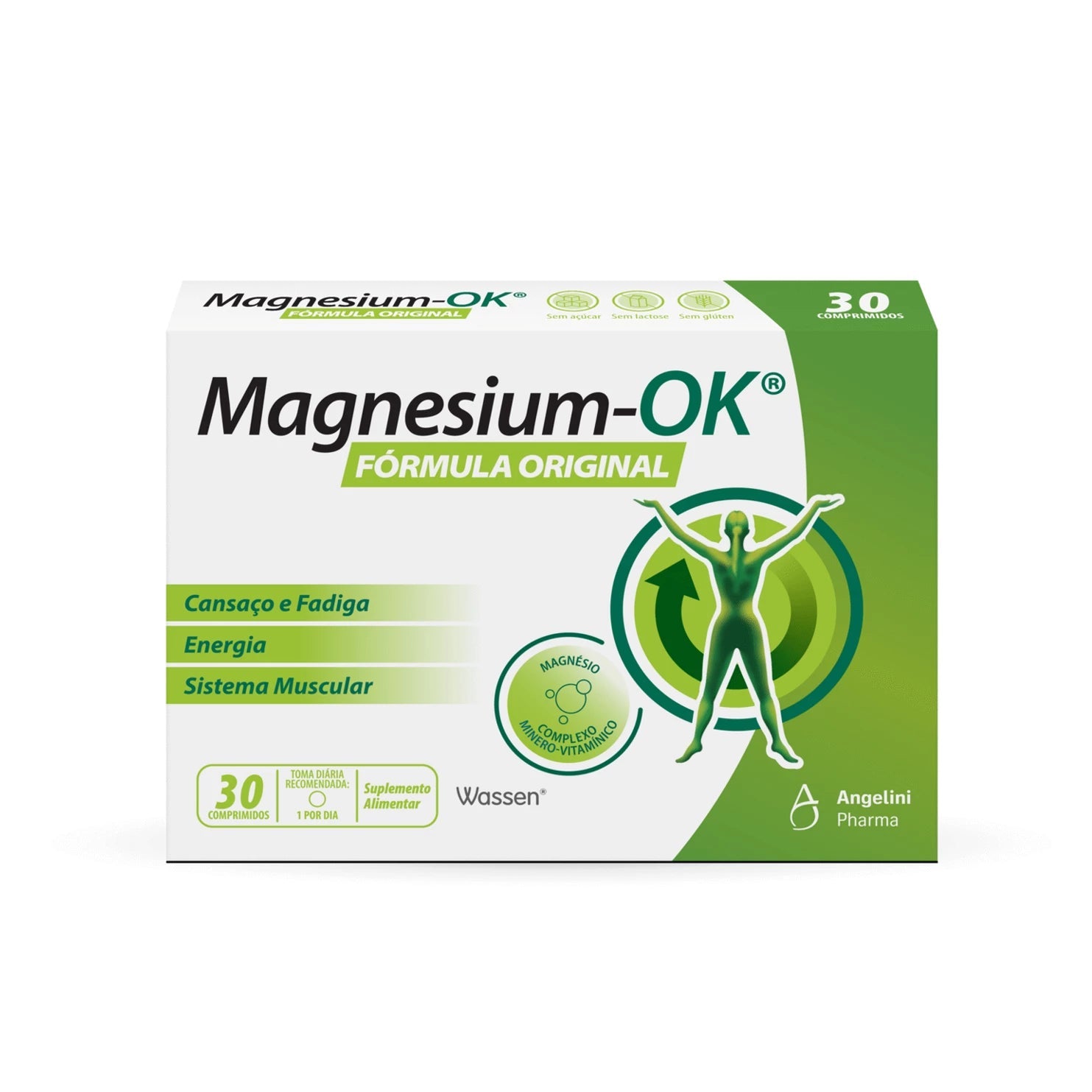 Magnesium-OK 30 Comprimidos - Farmácia Garcia