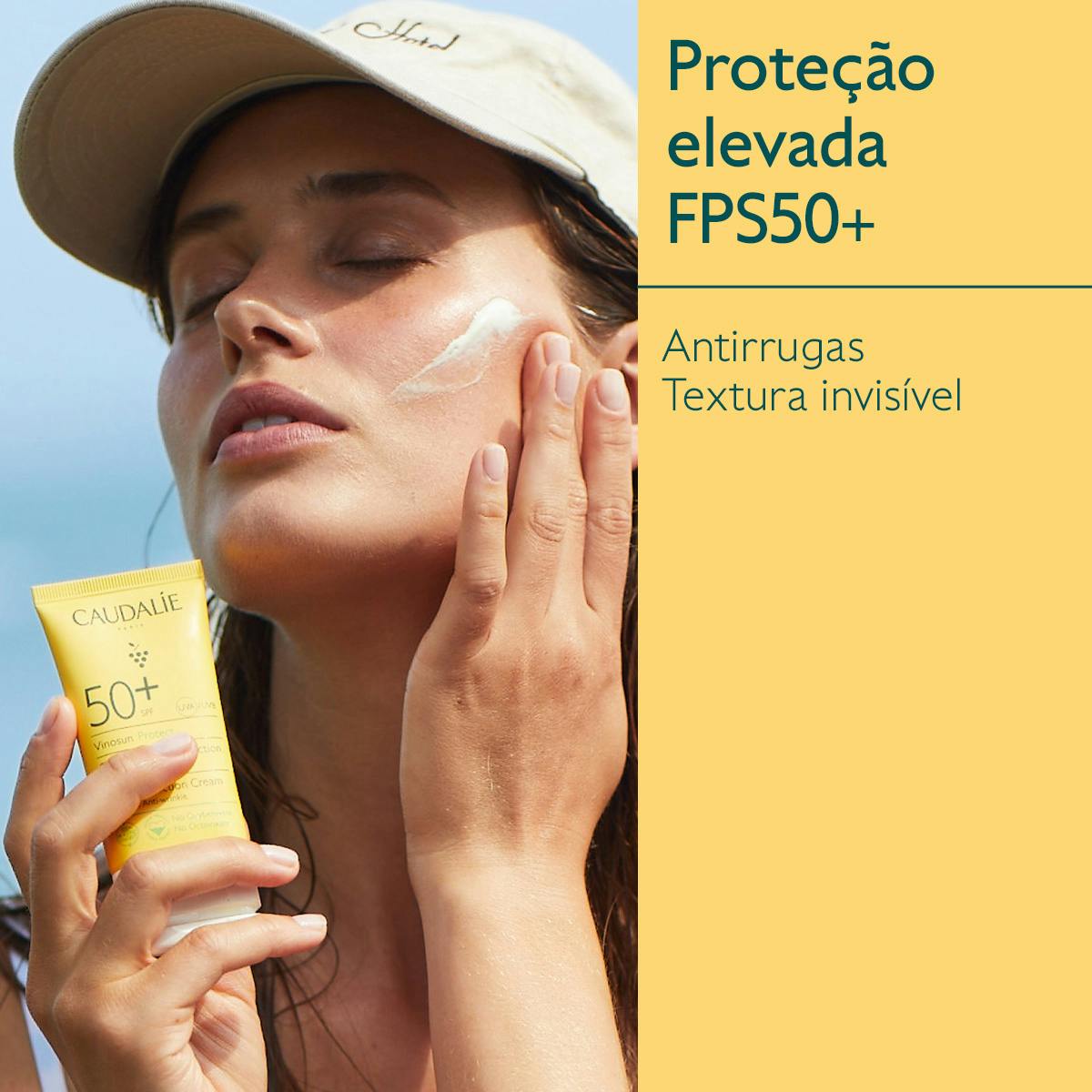 Vinosun Protect Creme de Proteção Elevada FPS50 50ml - Farmácia Garcia