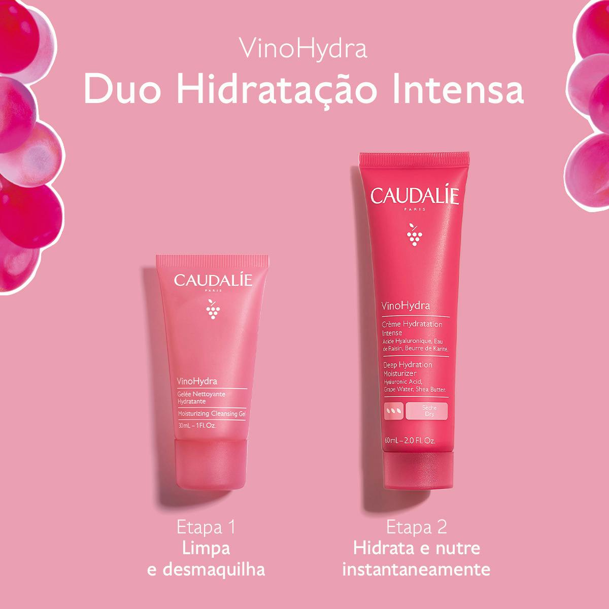 Caudalie VinoHydra Coffret Duo Hidratação Intensa - Farmácia Garcia