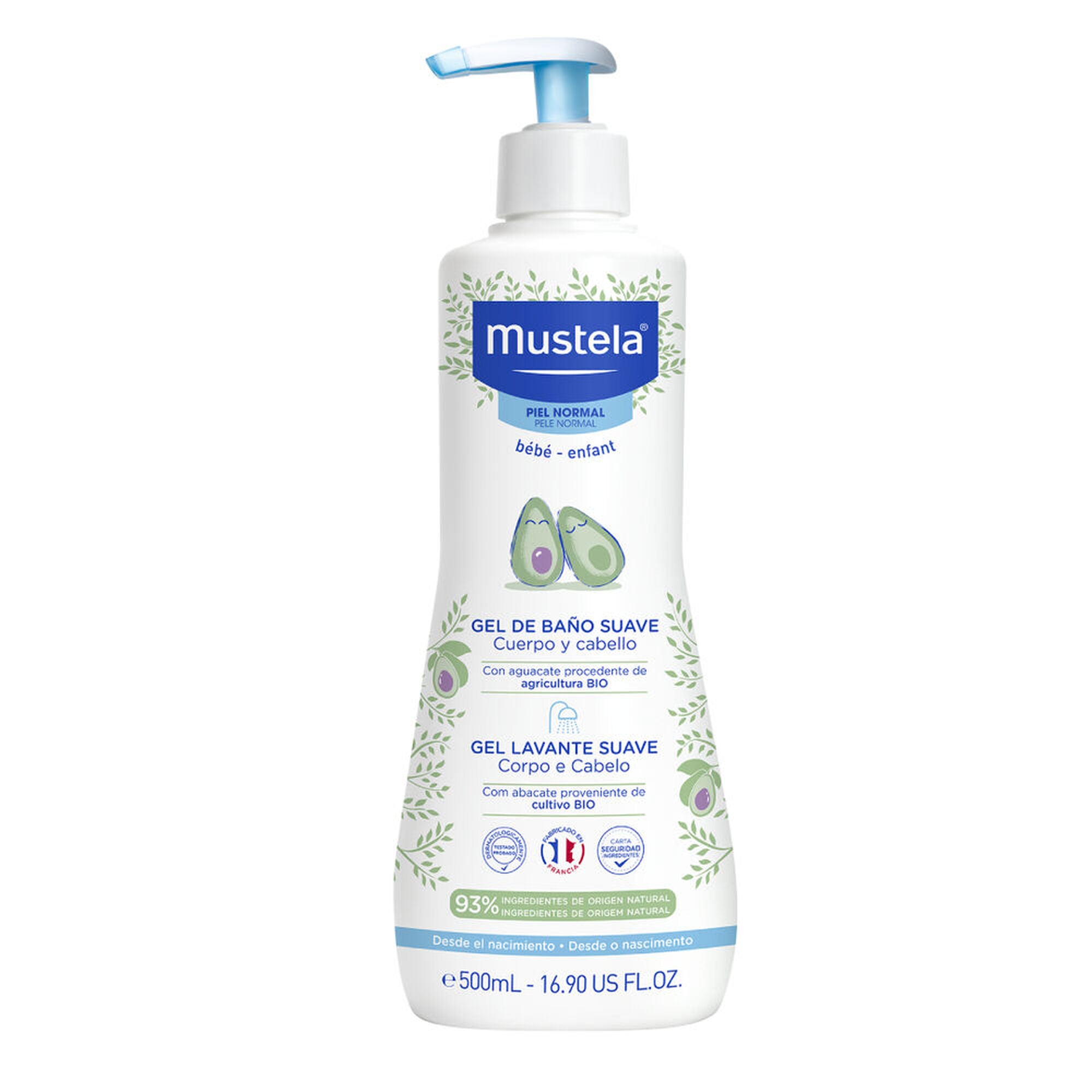 Mustela Bebé Gel Dermo-Lavante 500 ml com Preço especial - Farmácia Garcia