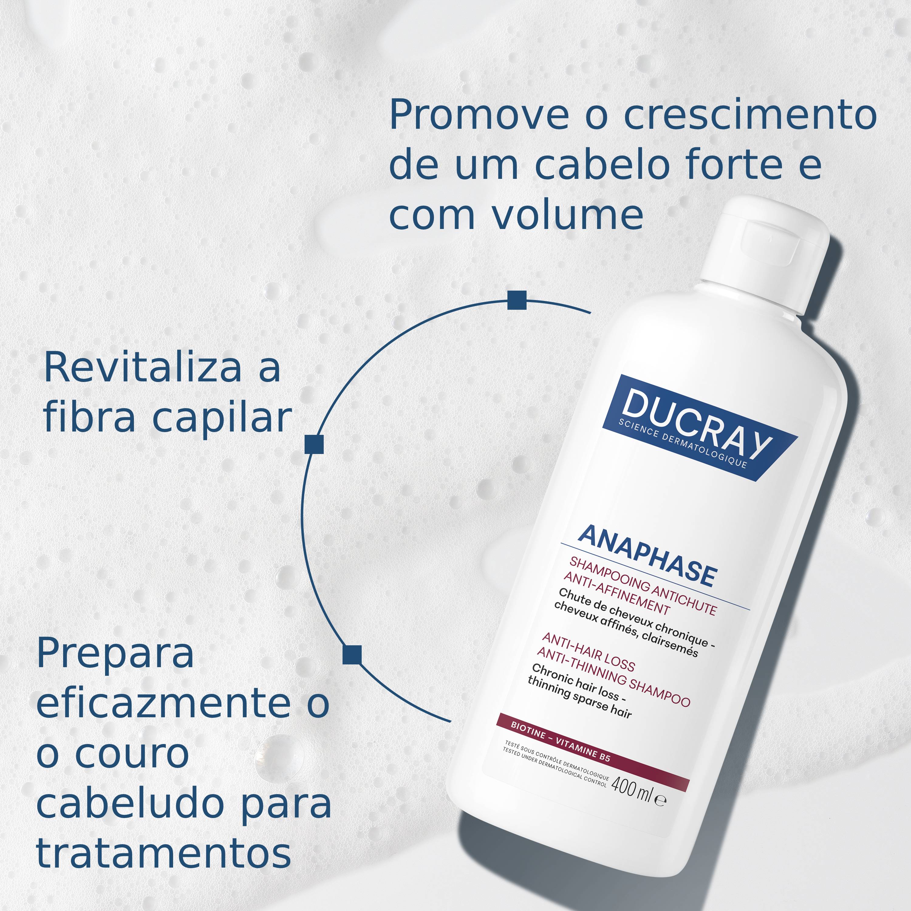 Ducray Anaphase Champô Anti-Afinamento 400ml - Farmácia Garcia