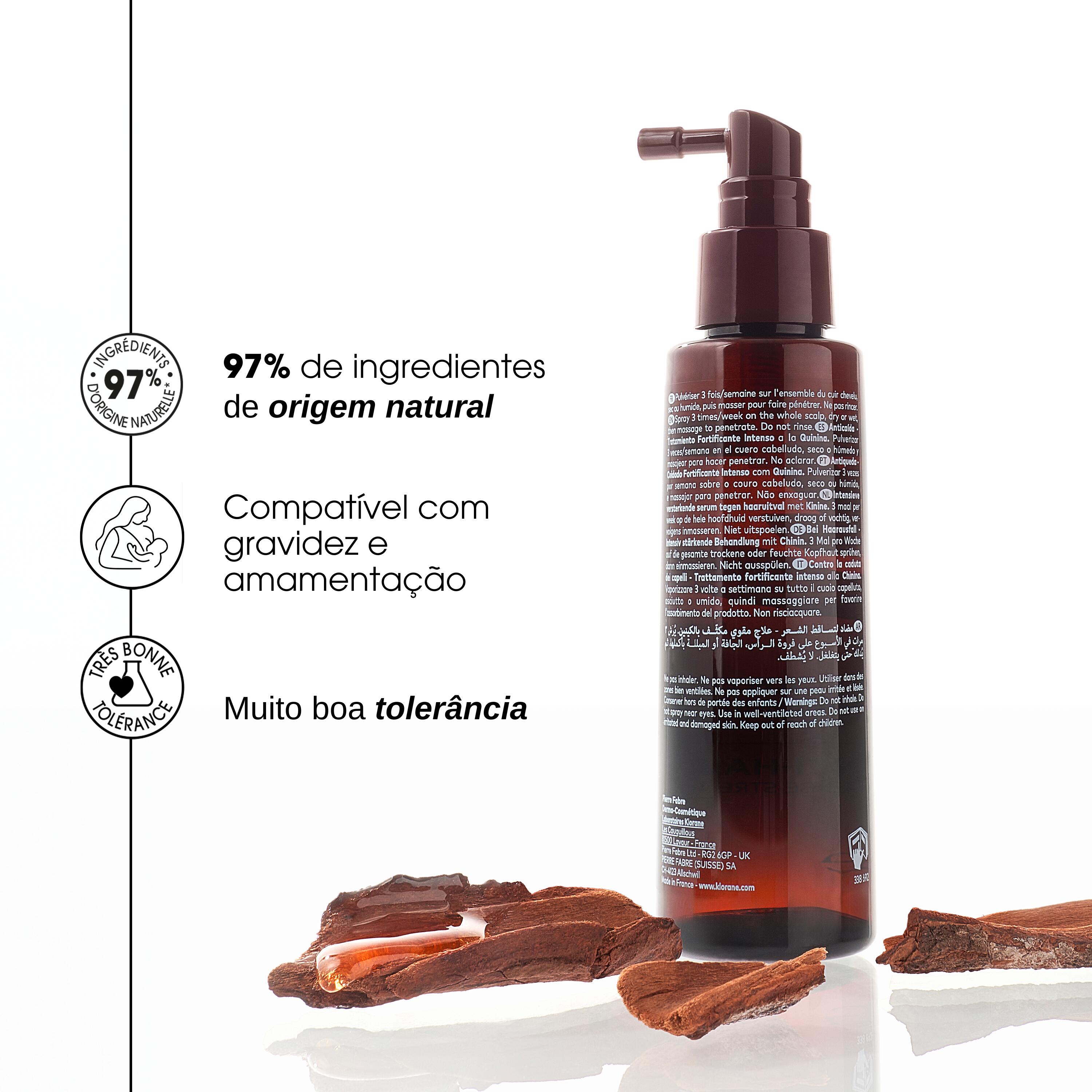 Klorane Capilar AntiQueda Cuidado Fortificante Quinina Sérum 100ml