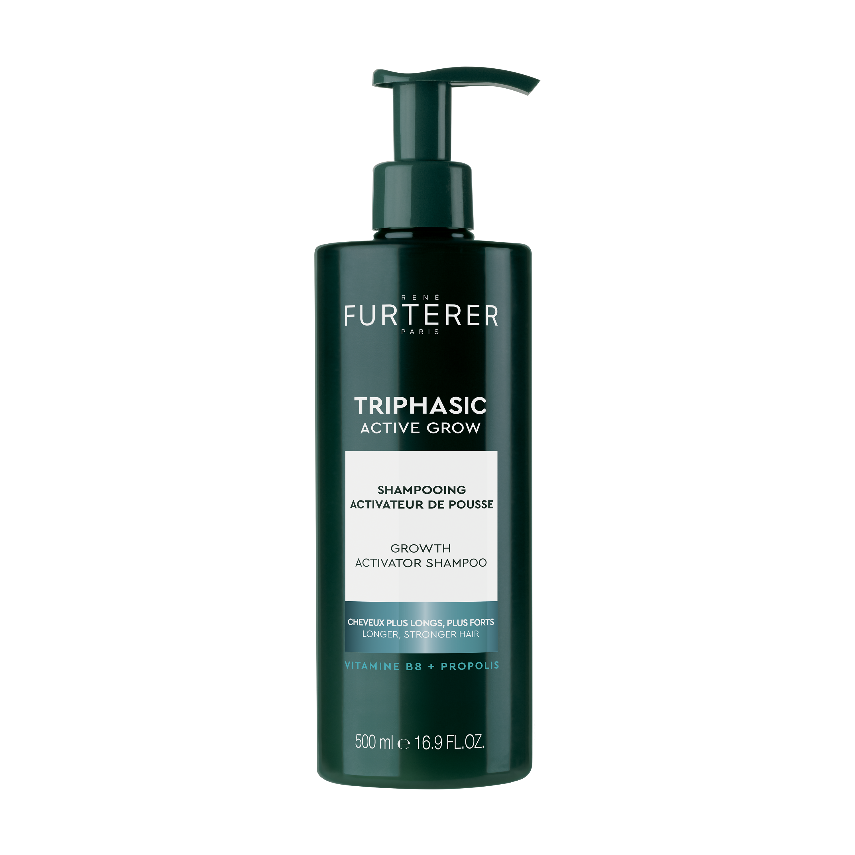 Rene Furterer Triphasic Active Grow Champô 500ml - Farmácia Garcia