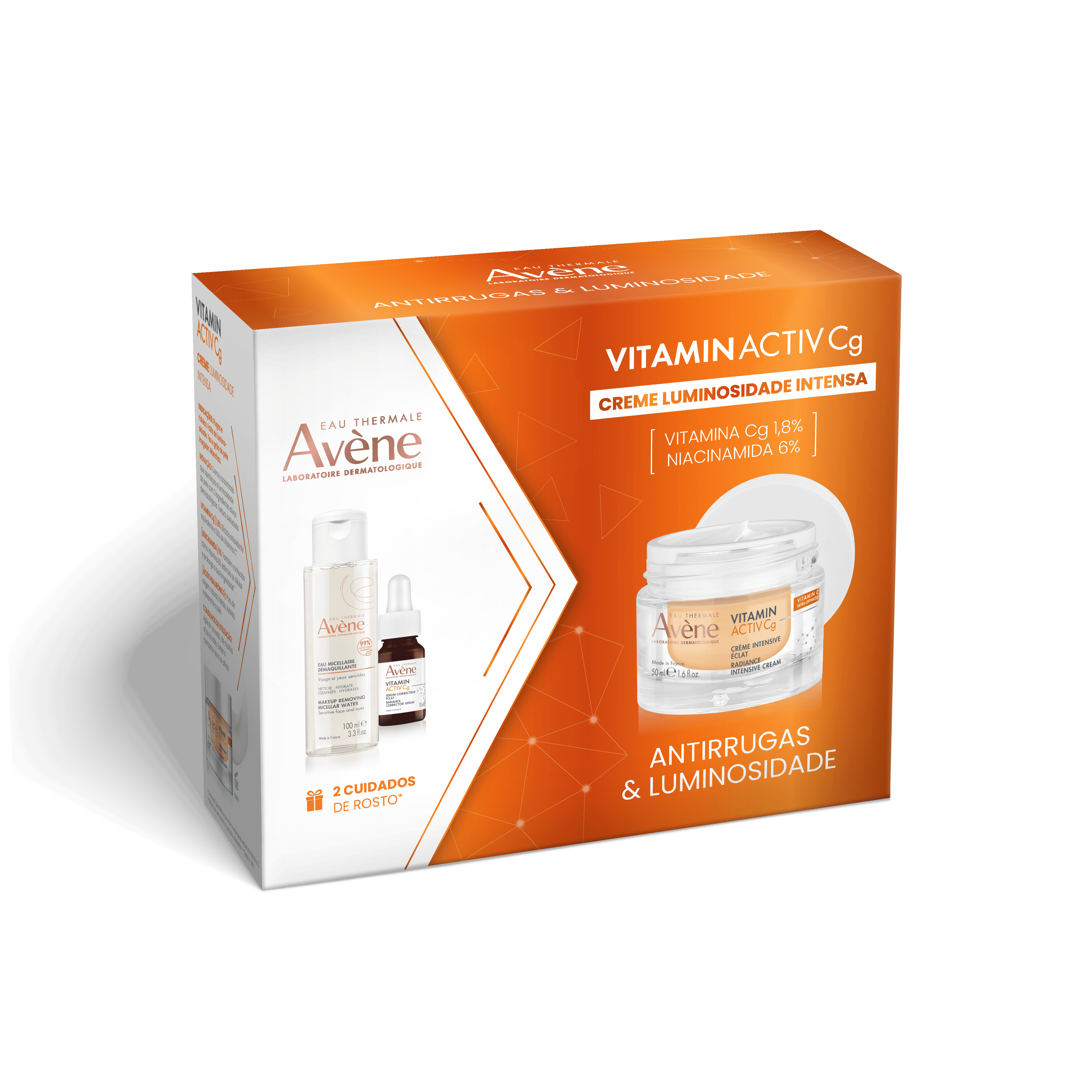 Avène Coffret Creme Vitamin Activ Cg Antirrugas & Luminosidade - Farmácia Garcia