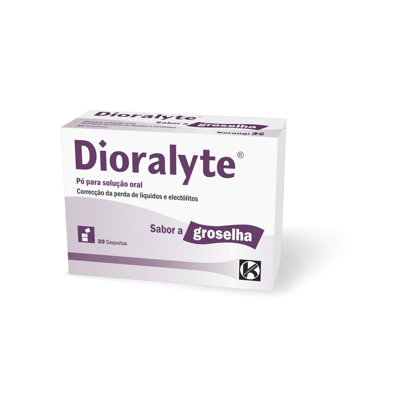 Dioralyte Groselha 20 Saquetas - Farmácia Garcia