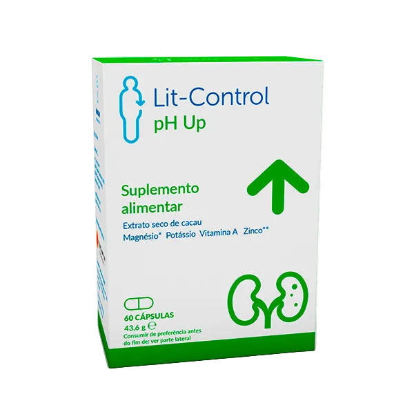 Lit-Control pH Up 60 Cápsulas - Farmácia Garcia