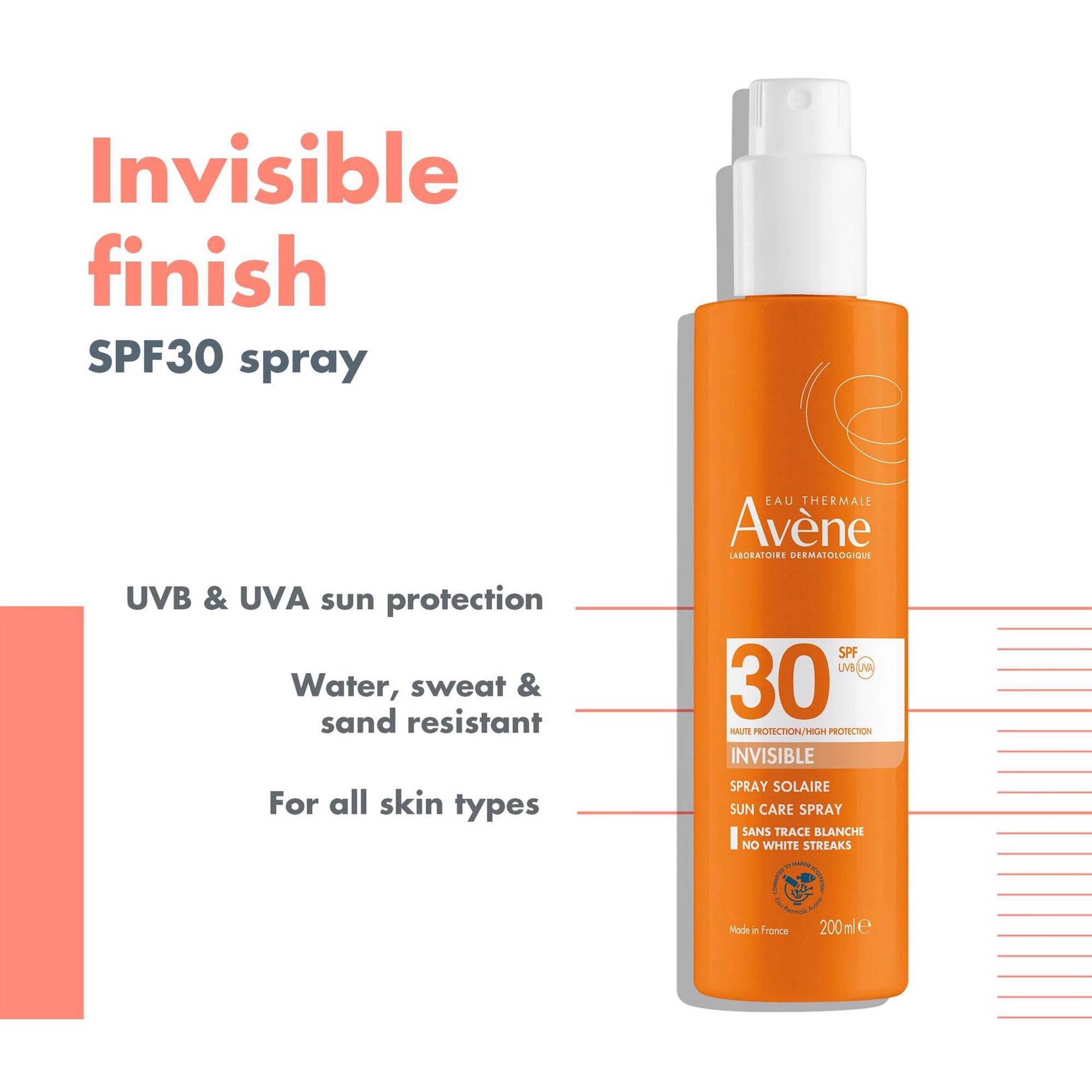 Avène Solar Spf30 Spray 200ml
