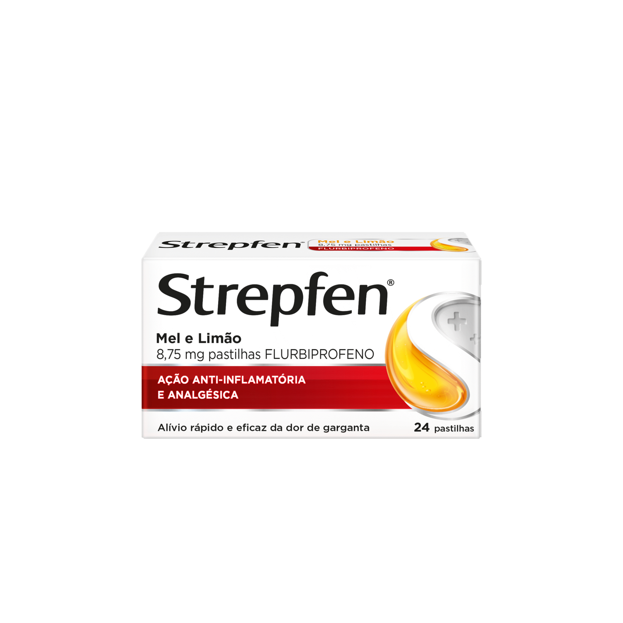 Strepfen Mel e Limão 8,75 mg 24 Pastilhas - Farmácia Garcia