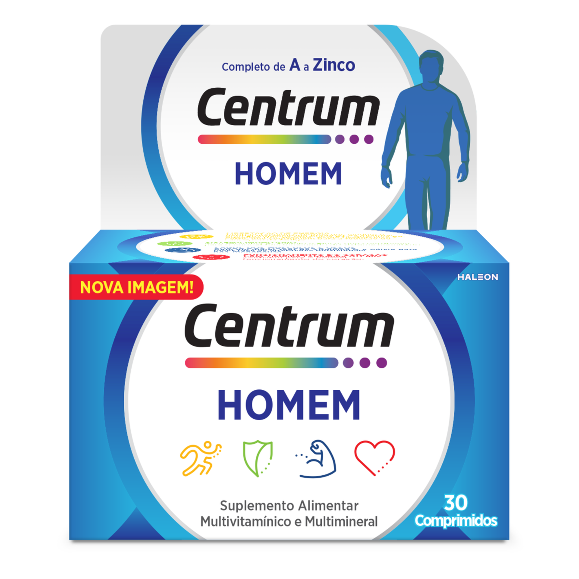 Centrum Homem 30 Comprimidos - Farmácia Garcia