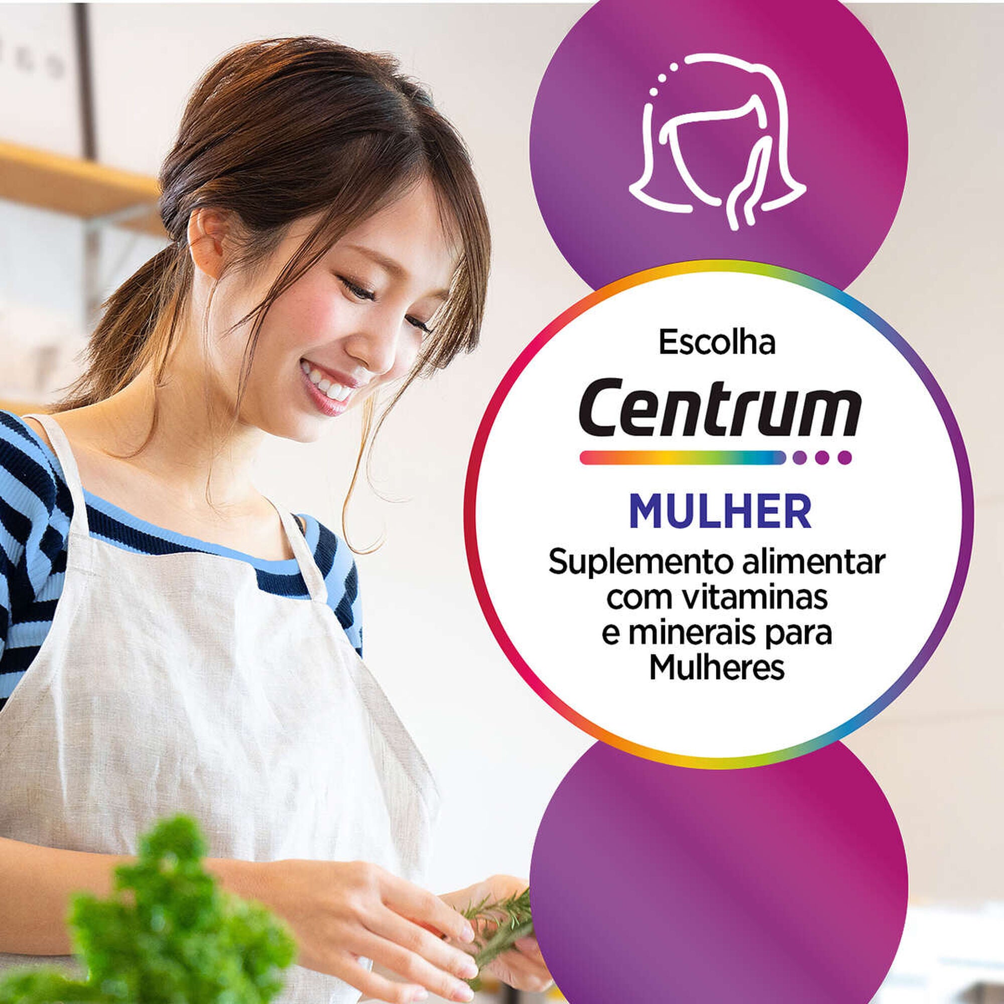 Centrum Mulher 30 Comprimidos - Farmácia Garcia