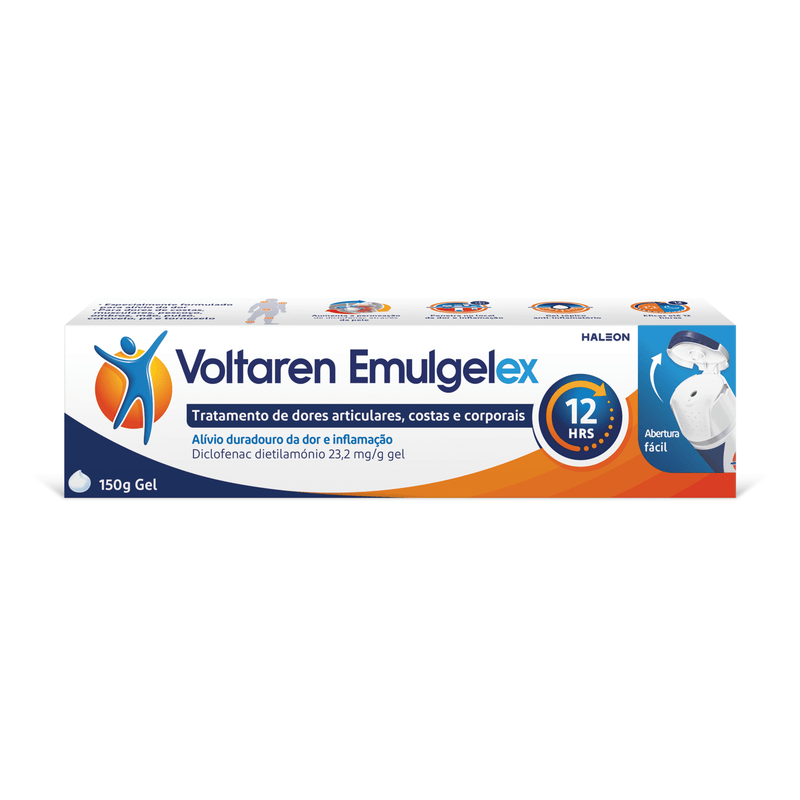 Voltaren Emulgelex Gel 23,2 mg/g Bisnaga 150g - Farmácia Garcia