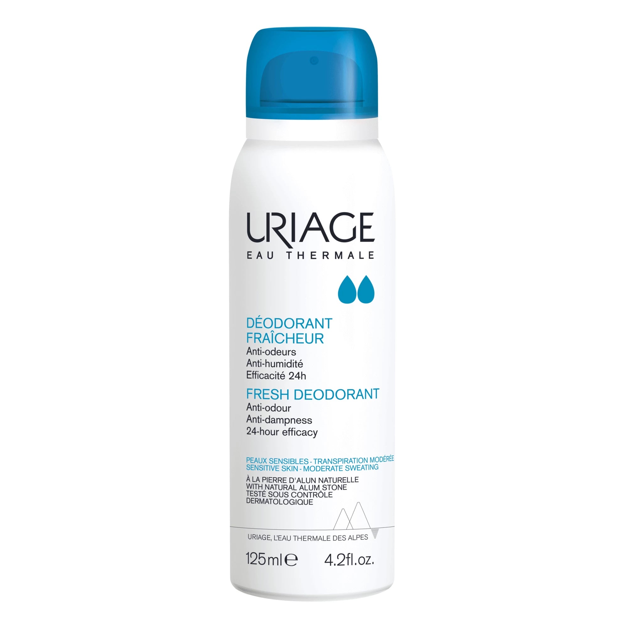 Uriage Desodorizante Refrescante Pele Sensível 125ml