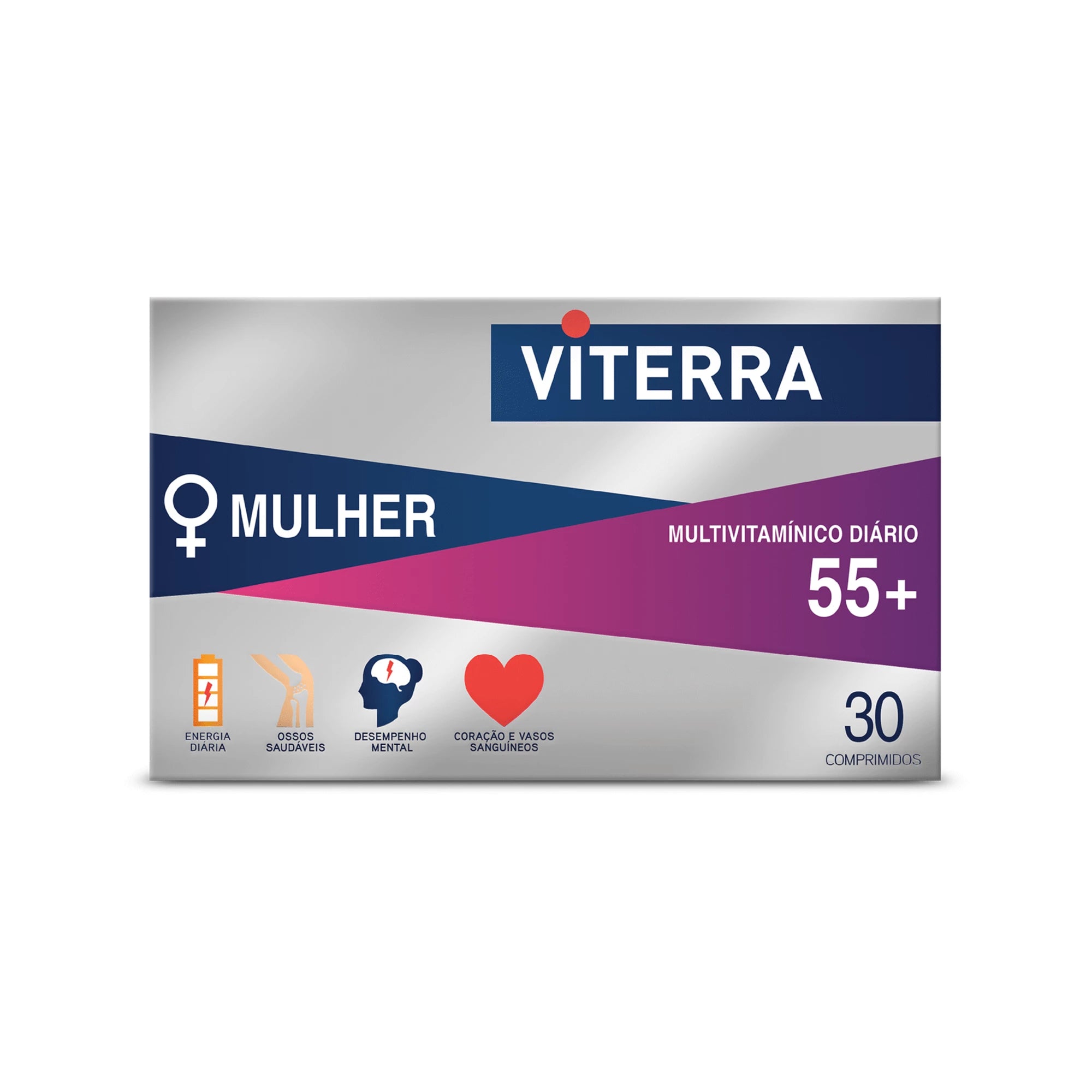 Viterra Mulher 55+ 30 Comprimidos - Farmácia Garcia