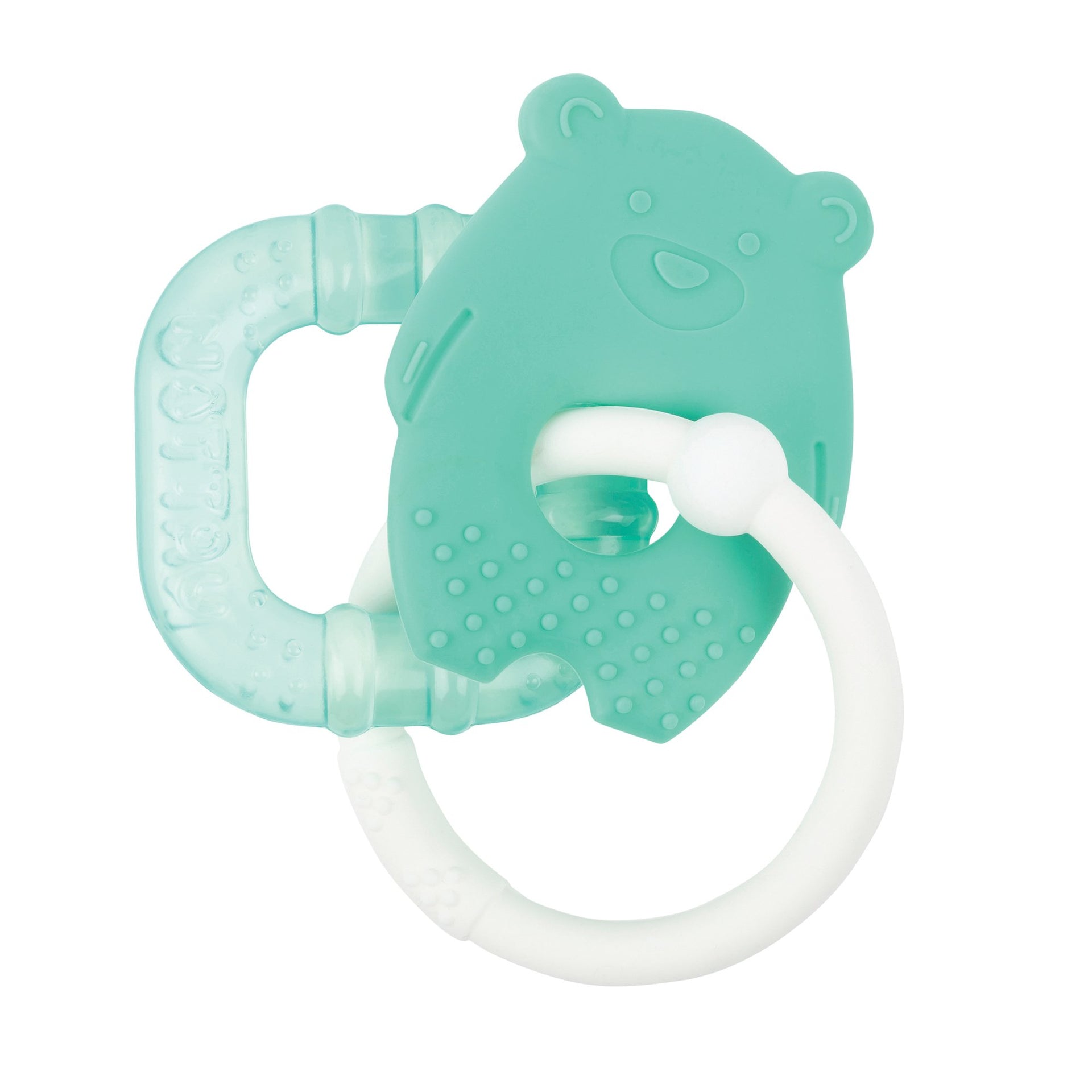 Mordedor Silicone Frio Urso Verde - Farmácia Garcia