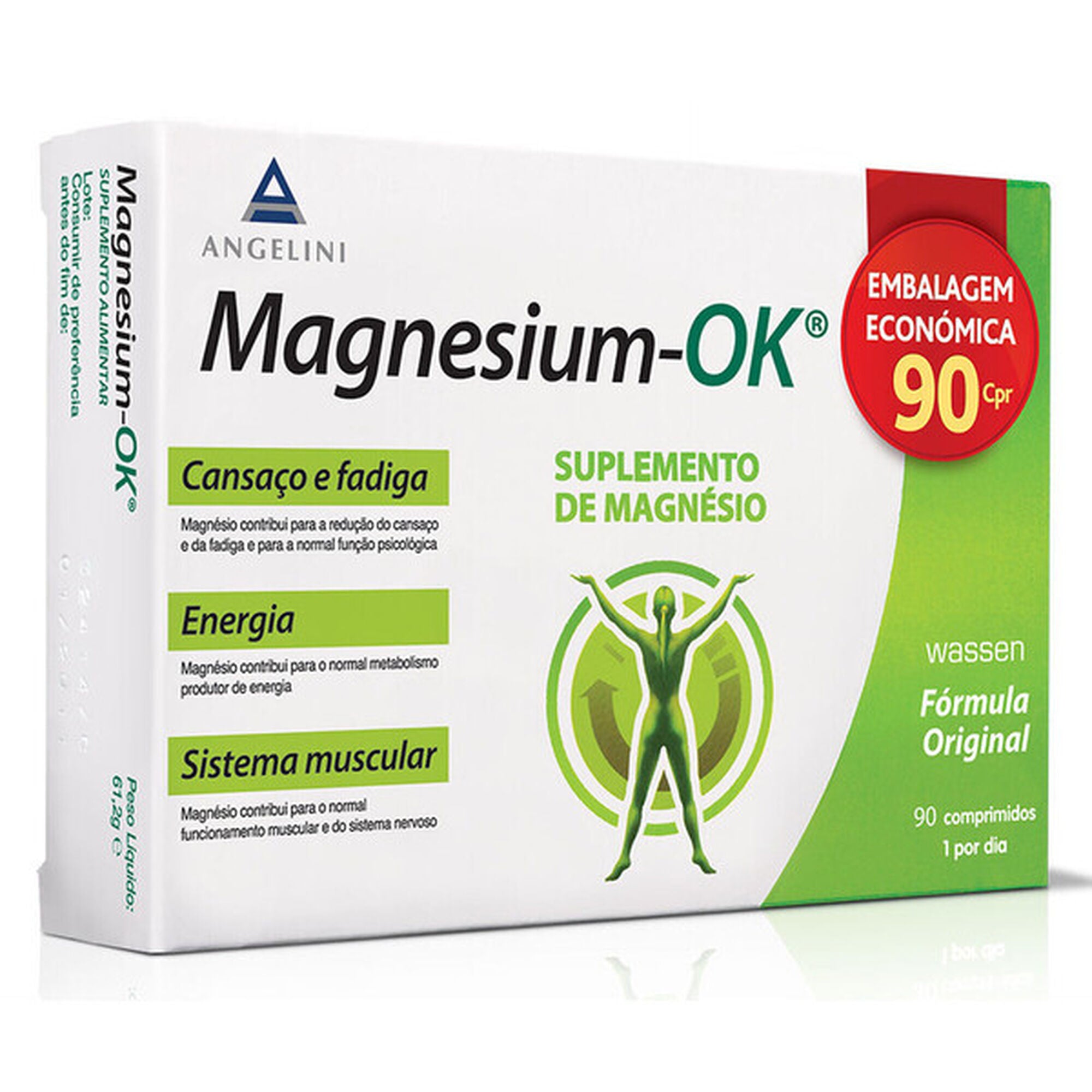 Magnesium-OK 90 Comprimidos - Farmácia Garcia