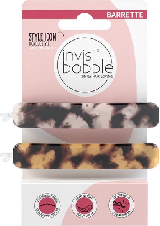 Invisibobble Barrette Havana Mama 2 Unidades - Farmácia Garcia