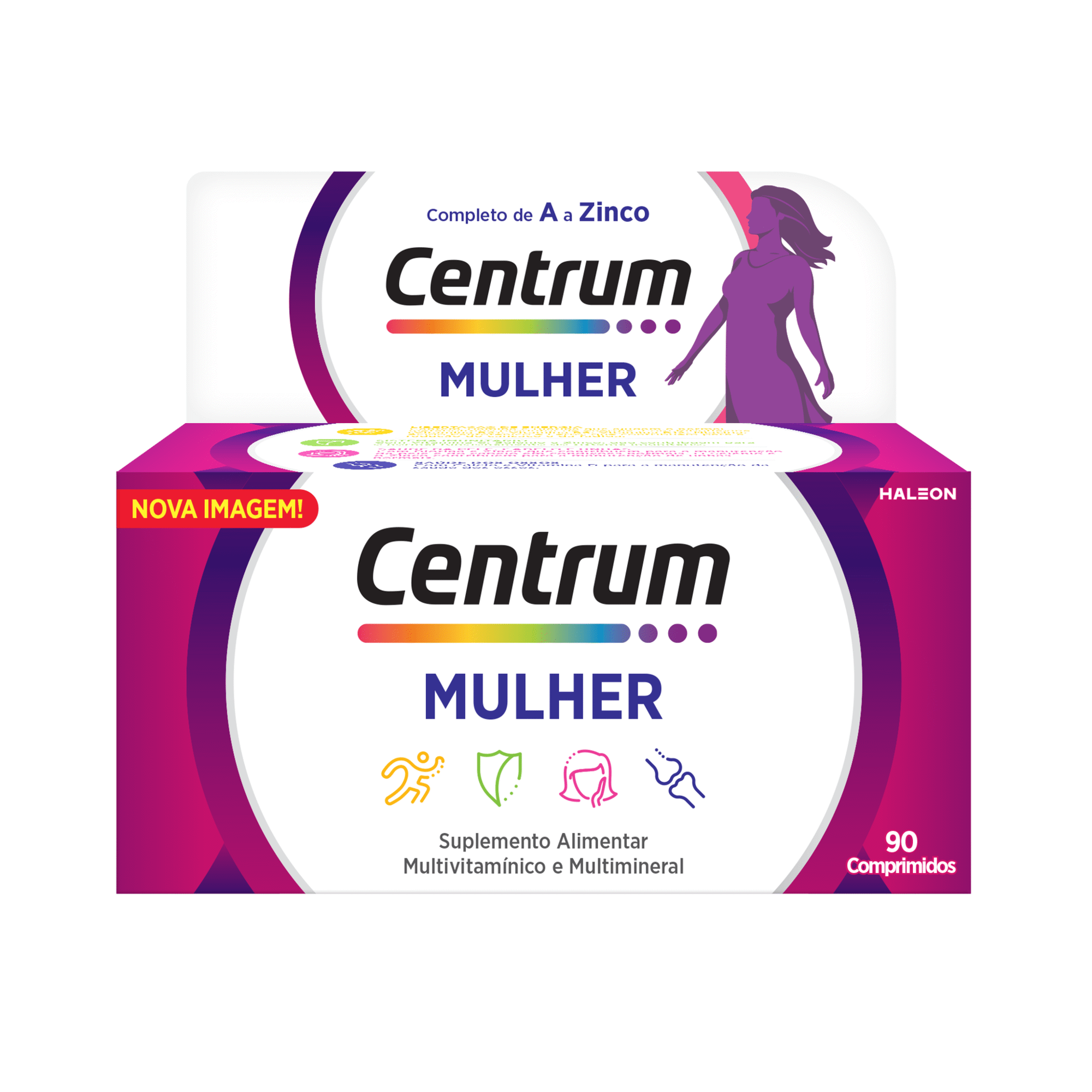 Centrum Mulher 90 Comprimidos - Farmácia Garcia