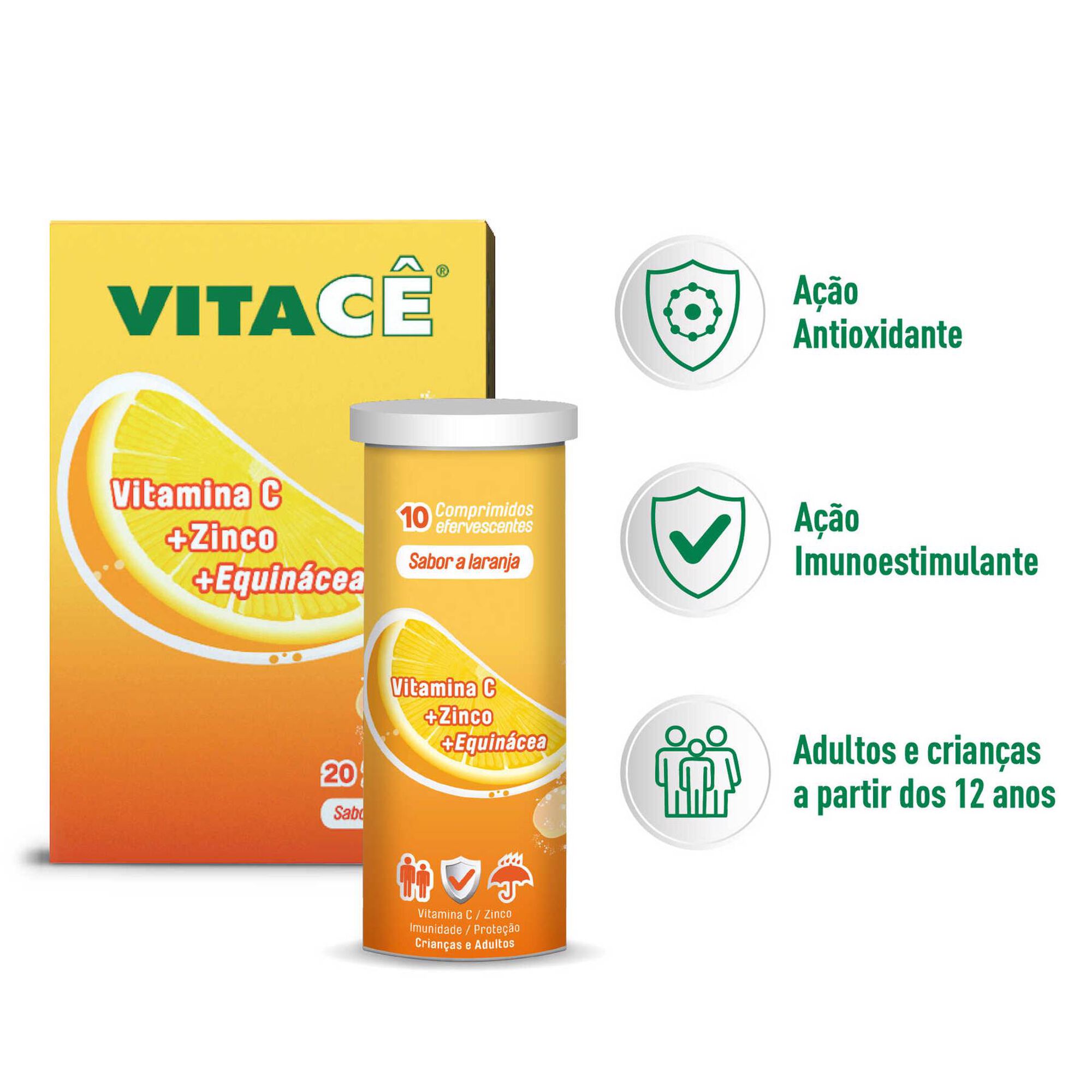 Vitacê 20 Comprimidos Efervescentes - Farmácia Garcia