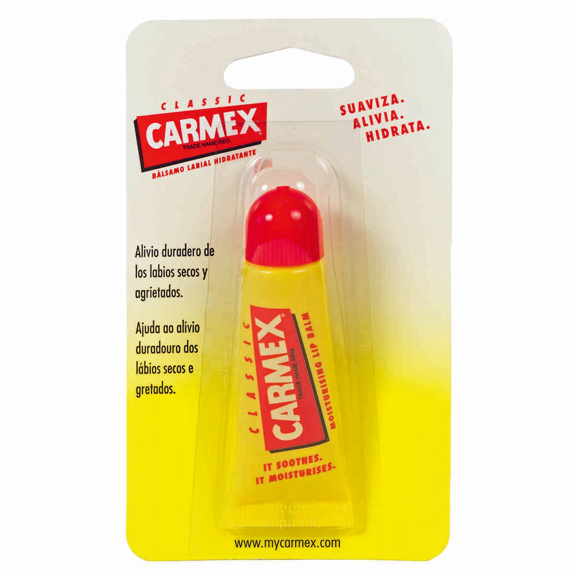 Carmex Tubo Hidratante Labial SPF15 10g - Farmácia Garcia