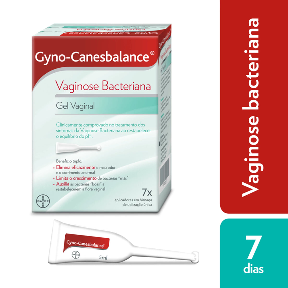 Gyno-Canesbalance Gel Vaginal 7 Bisnagas 5ml