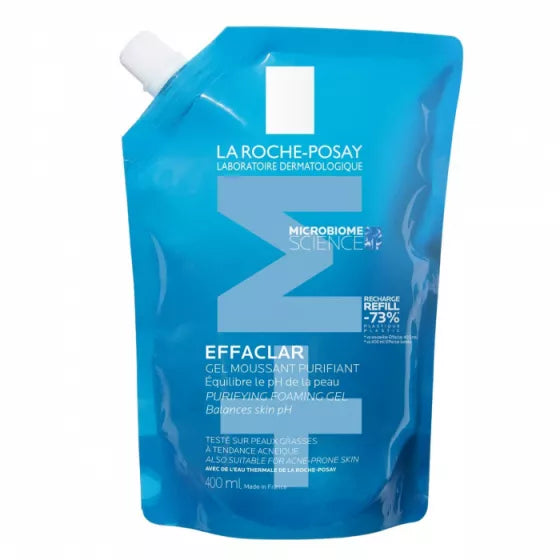 La Roche-Posay Effaclar Gel Purificante +M Recarga 400ml - Farmácia Garcia