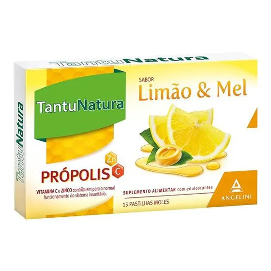TantuNatura 15 Pastilhas Limão e Mel - Farmácia Garcia