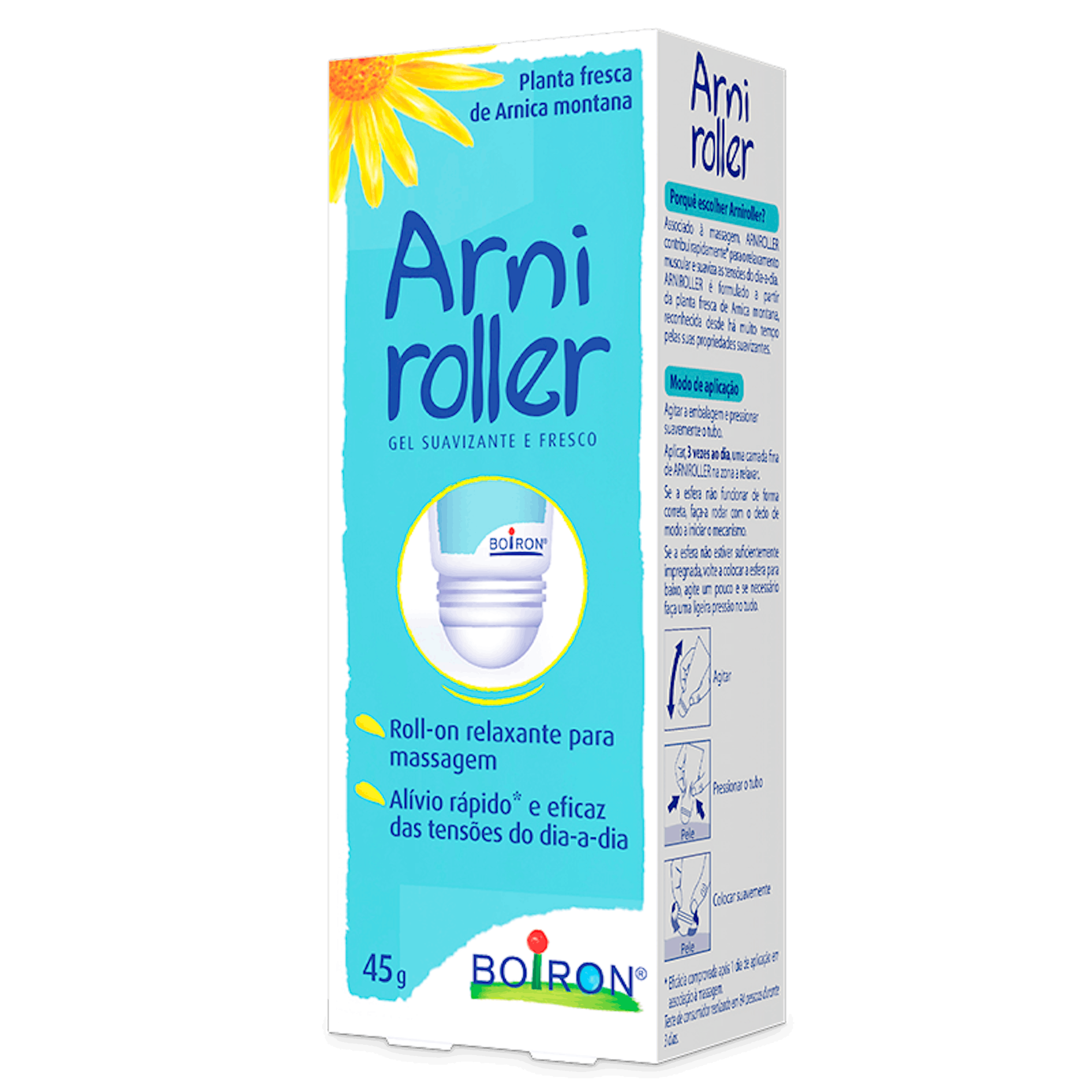Arniroller Gel Suavizante Roll-On 45g - Farmácia Garcia