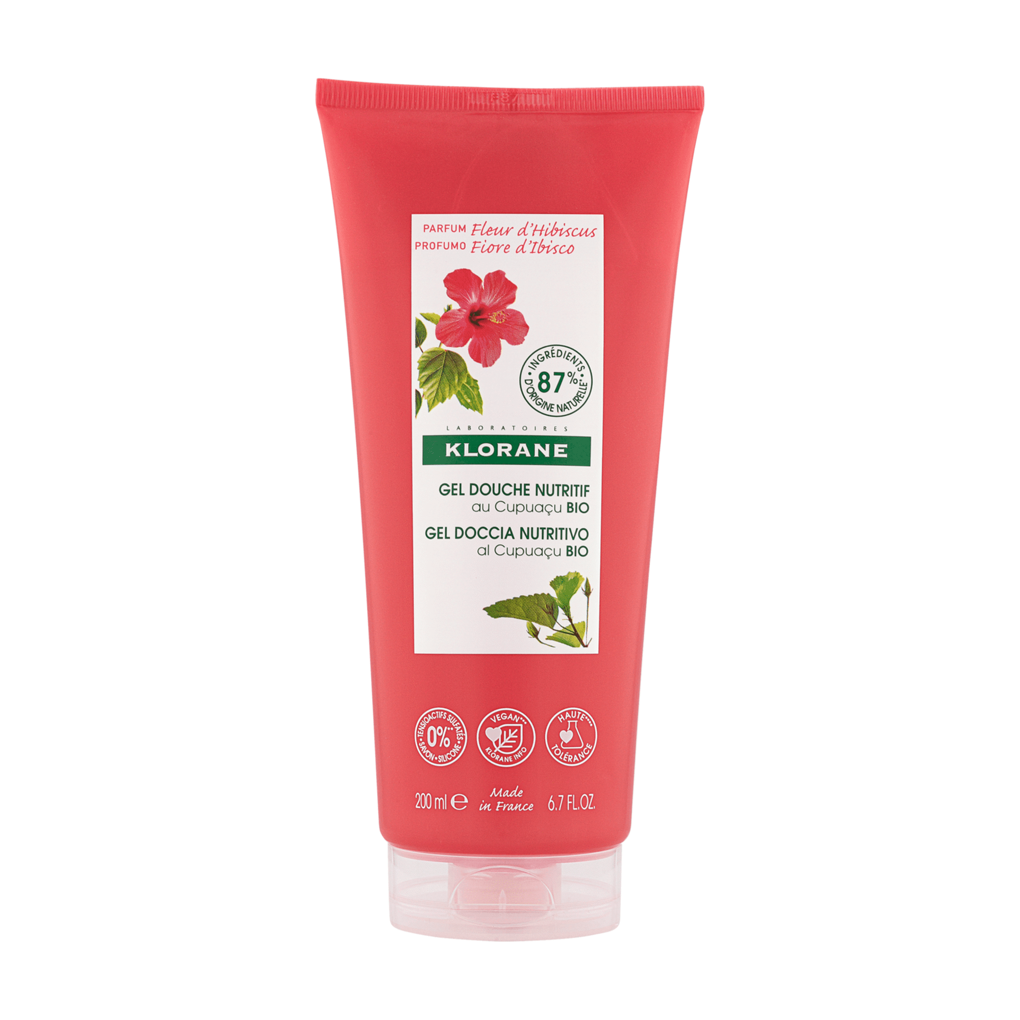 Klorane Bodycare Gel Duche Flor Hibisco 200ml - Farmácia Garcia