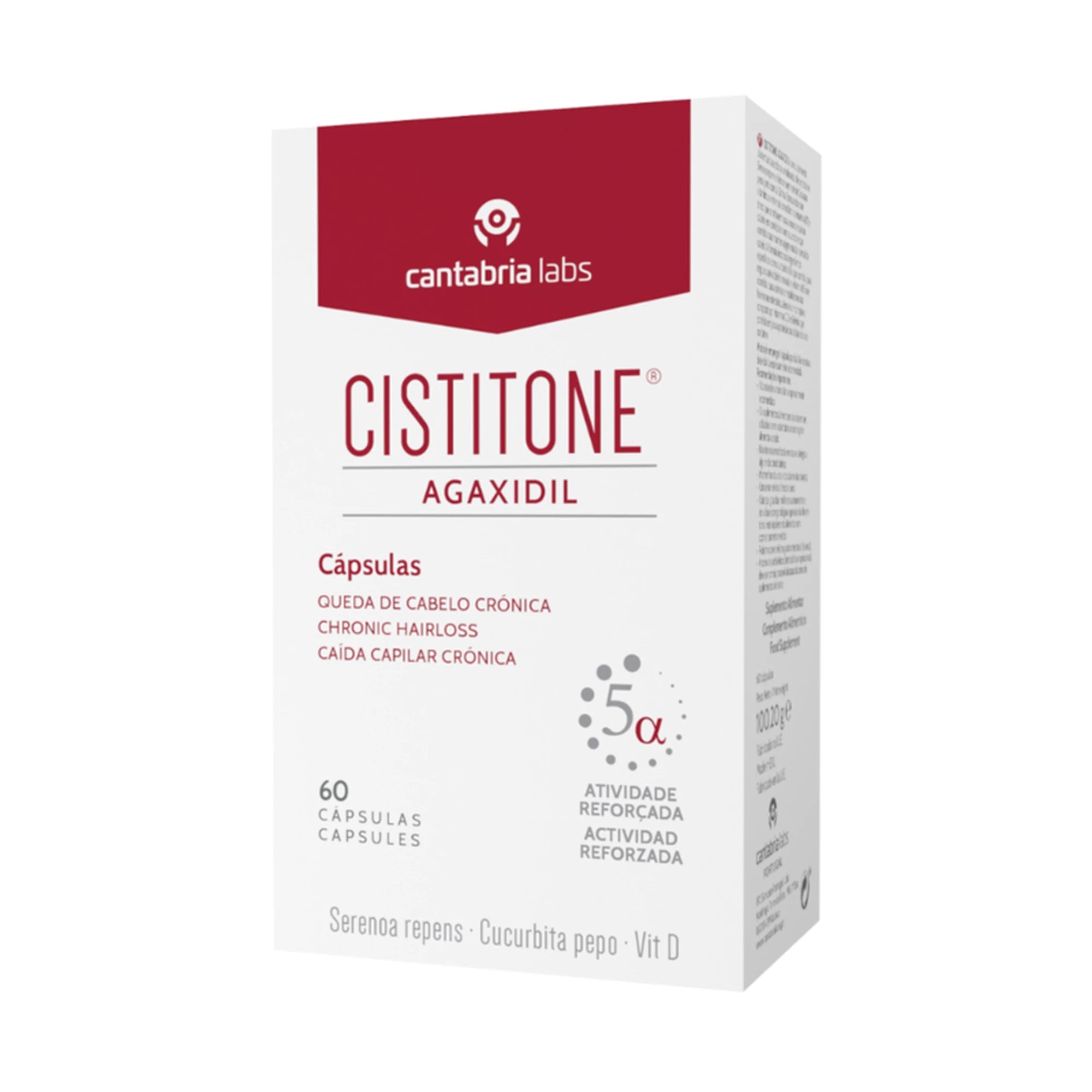 Cistitone Agaxidil 60 cápsulas - Farmácia Garcia