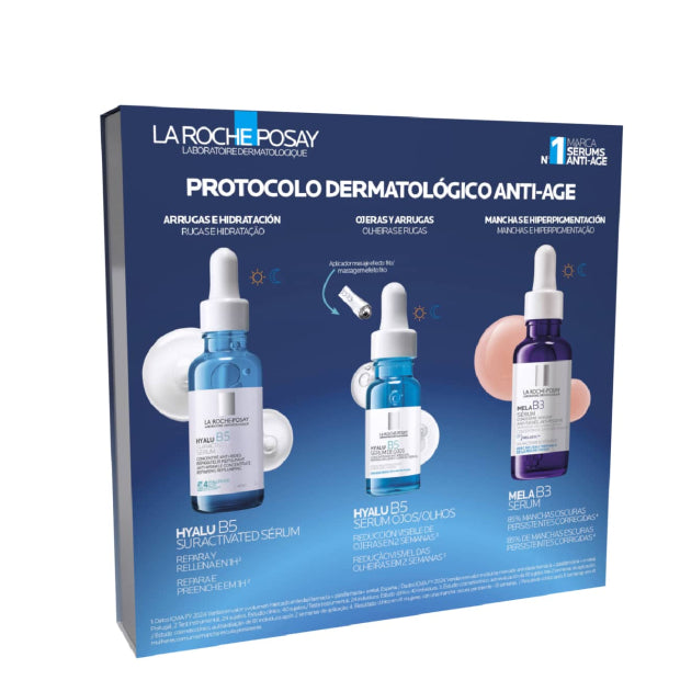Coffret La Roche-Posay Hyalu B5 Coffret Antirrugas e Antimanchas - Farmácia Garcia
