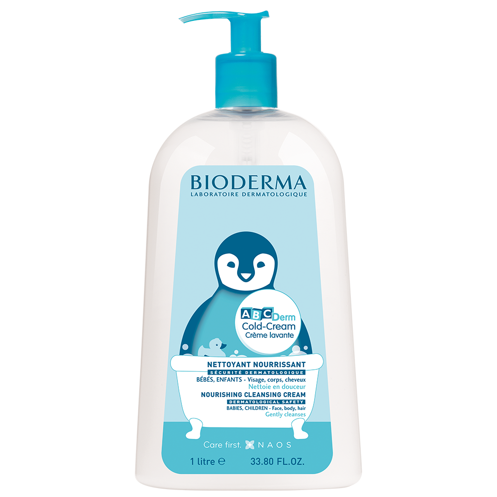Abcderm Bioderma Cold Cream Creme Lavante 1 Litro - Farmácia Garcia