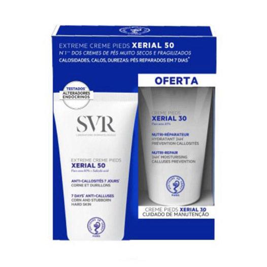 SVR Xerial 50 Creme De Pés 50ml + Oferta Xerial 30 50ml - Farmácia Garcia