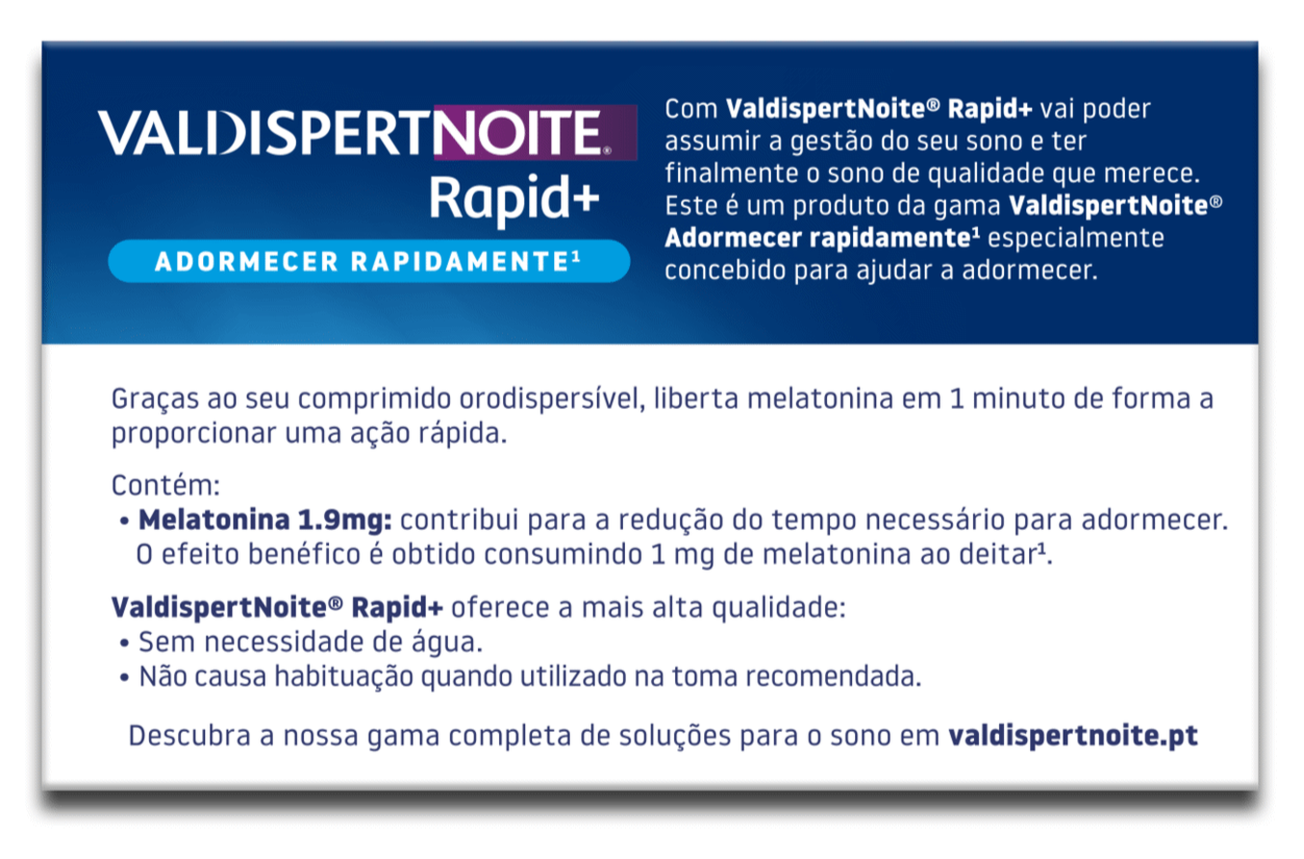 Valdispert Noite Rapid 20 Comprimidos - Farmácia Garcia