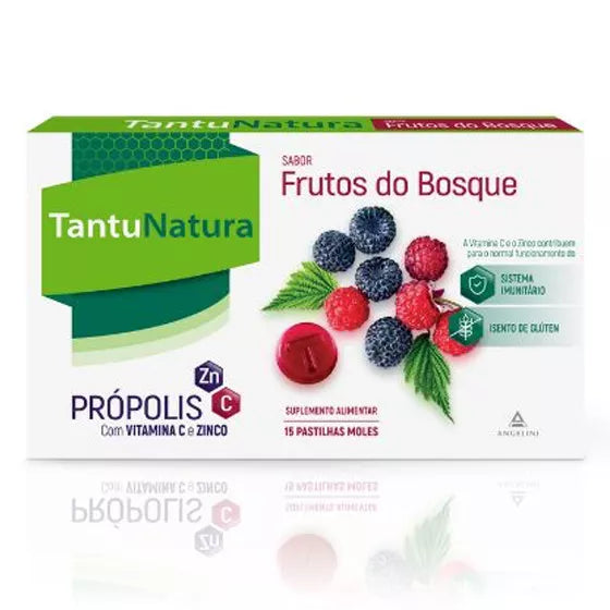 TantuNatura 15 Pastilhas Frutos do Bosque - Farmácia Garcia