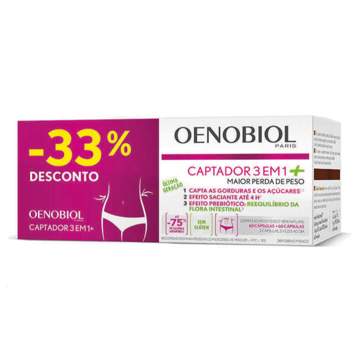 Oenobiol 3 em 1 + - Farmácia Garcia