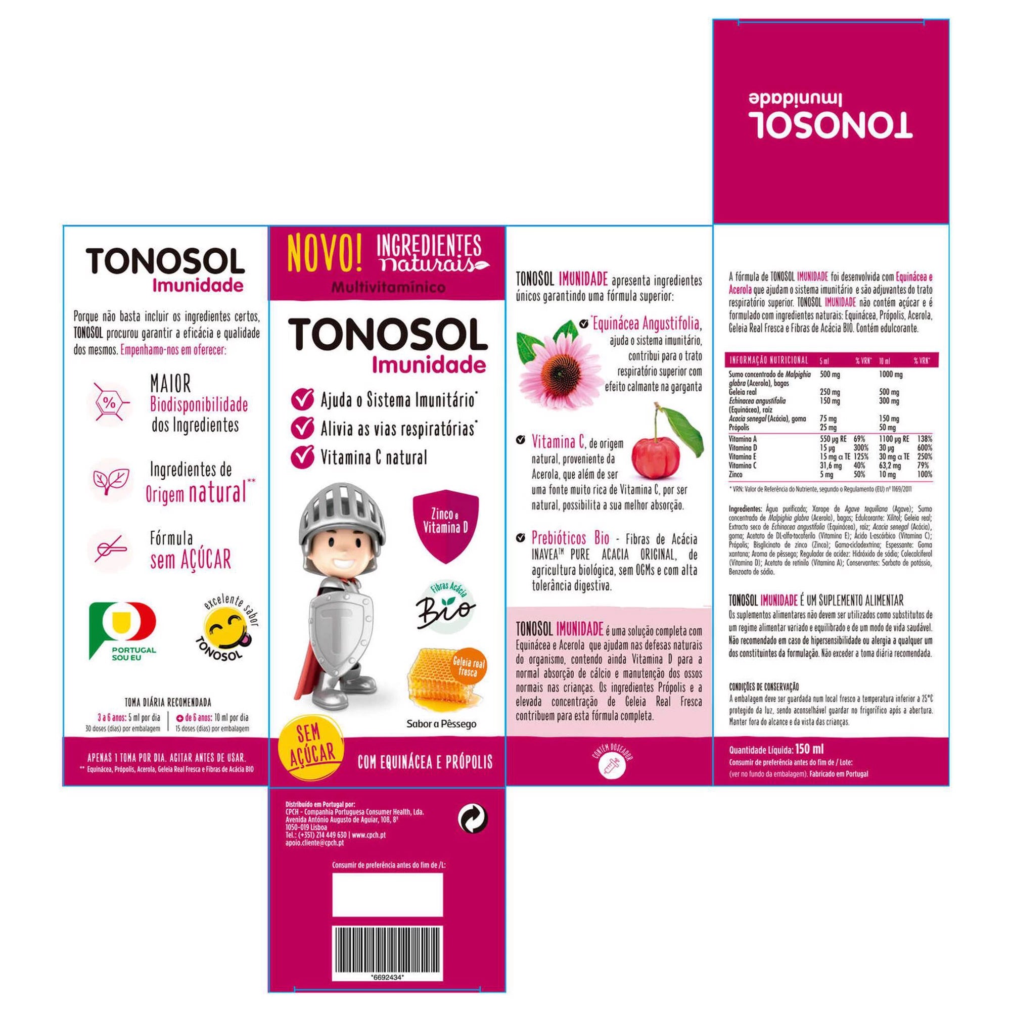 Tonosol Imunidade Solução Oral 150ml - Farmácia Garcia