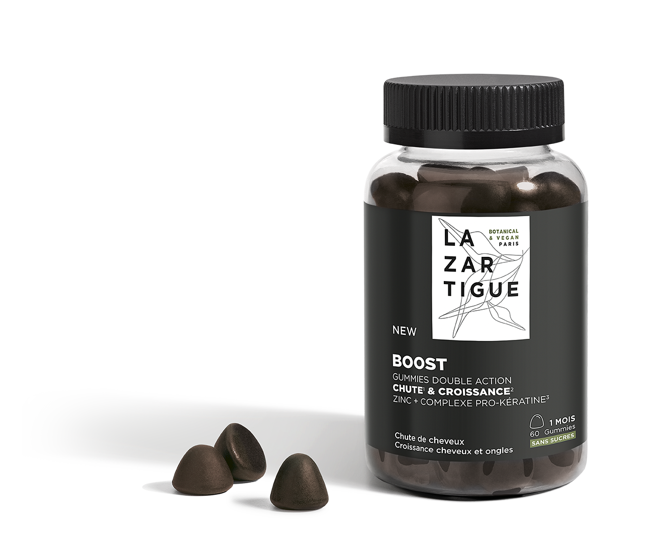 Lazartigue Boost 60 Gomas - Farmácia Garcia