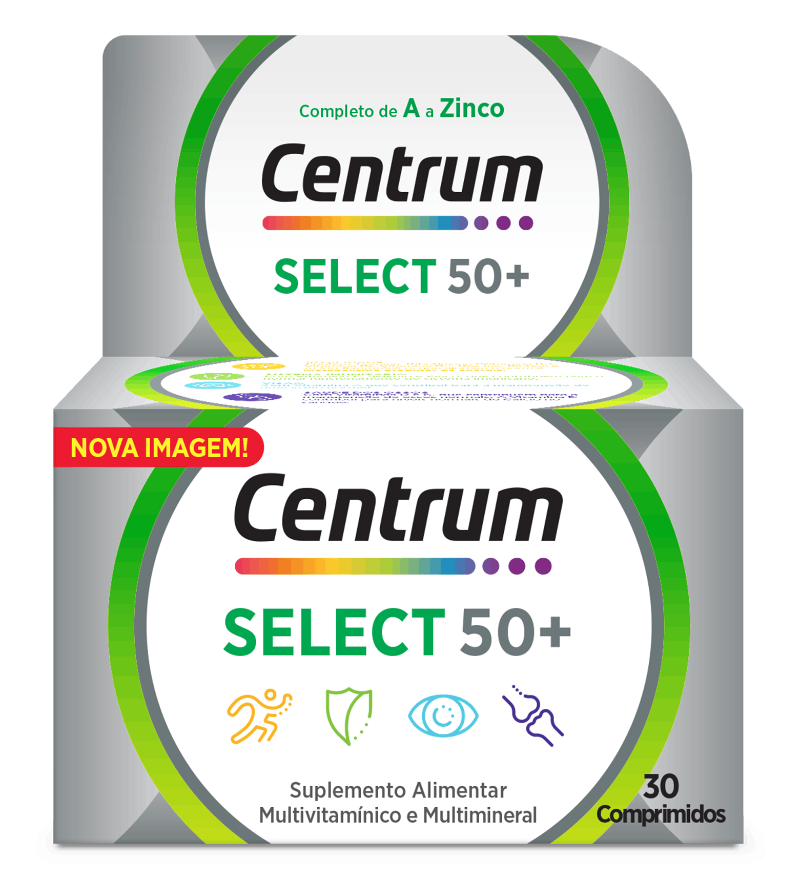Centrum Select 50+ 90 Comprimidos - Farmácia Garcia