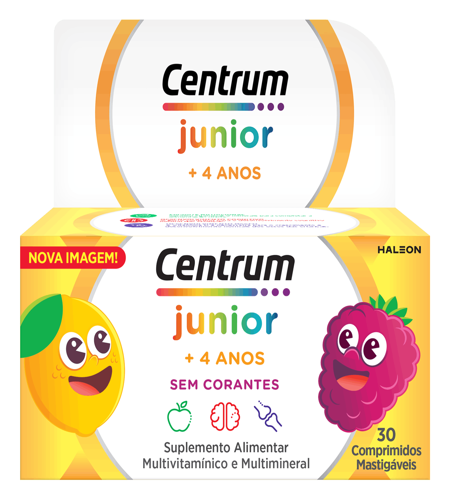 Centrum Júnior 30 Comprimidos Mastigáveis - Farmácia Garcia