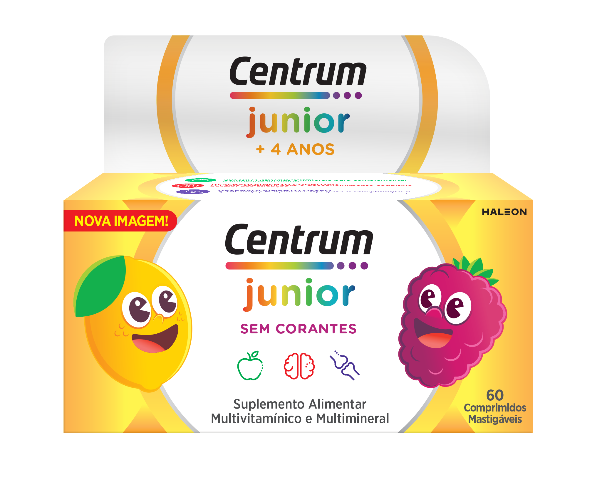 Centrum Júnior 60 Comprimidos Mastigáveis - Farmácia Garcia