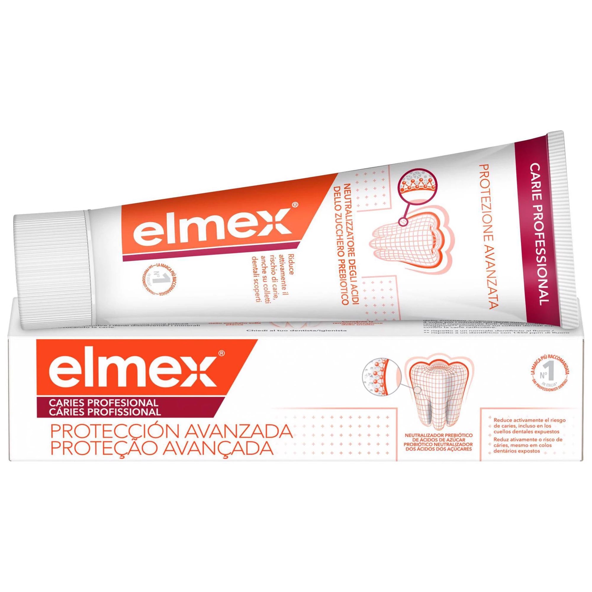 Elmex Anti-cáries Profissional Pasta Dentária 75ml